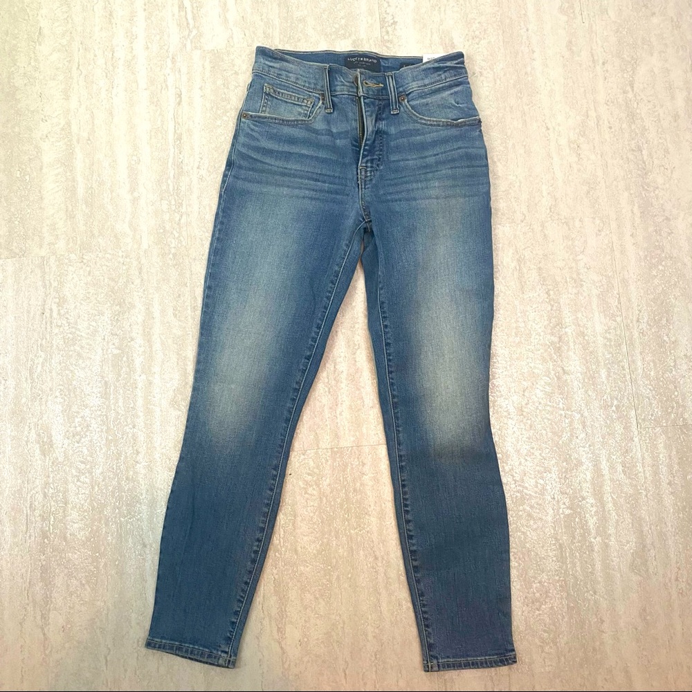 Lucky jeans mid rise crop size 2 26 length